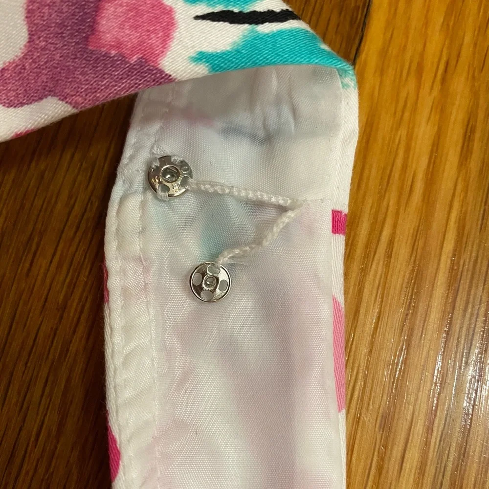 Ann Klein Pink Floral Dress - Picture 5 of 9